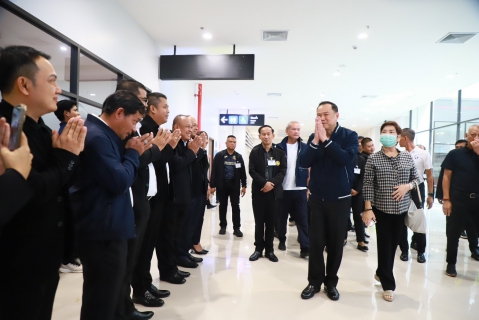 ไฟล์แนบ วันอาทิตย์ที่ 2 พฤศจิกายน 2568 การประปาส่วนภูมิภาค สาขาตรัง นำโดยนายกิตติ โบว์พัฒนากุล และพนักงานในสังกัด ให้การต้อนรับ นายอนุทิน ชาญวีรกูล นายกรัฐมนตรี และรัฐมนตรีว่าการกระทรวงมหาดไทย นายพิพัฒน์ รัชกิจประการ รองนายกรัฐมนตรี และรัฐมนตรีว่าการกระทรวงคมนาคม และคณะ ในโอกาสมาปฏิบัติภารกิจในพื้นที่จังหวัดตรัง