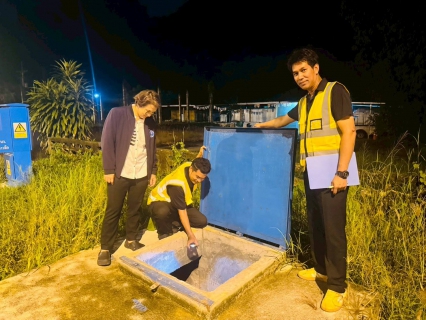 ไฟล์แนบ การประปาส่วนภูมิภาคสาขาอ่าวลึก ลงพื้นที่ออกสำรวจค้นหาท่อแตก  รั่ว ในพื้นที่ อ.อ่าวลึก จ.กระบี่