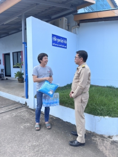 ไฟล์แนบ การประปาส่วนภูมิภาคสาขาชุมพร พบลูกค้ารายใหญ่ บริษัท ชุมพรไอซ์ จำกัด 