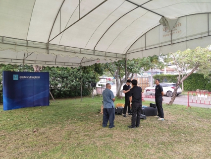 ไฟล์แนบ กปภ.สาขาสมุทรสาคร (พ) ลงพื้นที่เตรียมความพร้อมพิธีเปิดโครงการ  แท่นน้ำประปาดื่มได้ 