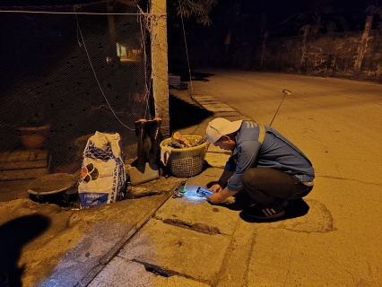 ไฟล์แนบ กปภ.สาขาขนอม ลงพื้นที่ปฏิบัติงานลดน้ำสูญเสีย โดยวิธี Step Test บริเวณสถานีจ่ายน้ำท้องเนียน   ต.ท้องเนียน อ.ขนอม จ.นครศรีธรรมราช ตามแผนปฏิบัติการลดน้ำสูญเสีย