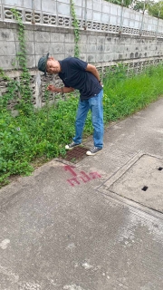 ไฟล์แนบ กปภ.สาขากาญจนบุรี ลงพื้นที่ดำเนินการออกค้นหาท่อแตก/รั่ว เชิงรุก (Leak ALC) ลดปัญหาการเกิดน้ำสูญเสีย