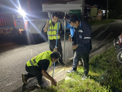 ไฟล์แนบ กปภ.สาขาระนอง ปฏิบัติการค้นหาจุดแตกรั่ว ด้วยการทำ Step Test ลดน้ำสูญเสีย ตามแผนประจำเดือน พฤศจิกายน 2568