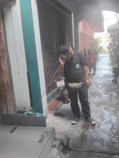 ไฟล์แนบ กปภ.สาขาอ้อมน้อย ลงพื้นที่สำรวจค้นหาท่อแตก/ท่อรั่ว บริเวณชุมชนเลียบทางรถไฟศาลายา