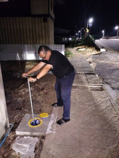 ไฟล์แนบ กปภ.สาขากาญจนดิษฐ์ ลงพื้นที่สำรวจเพื่อค้นหาท่อแตก-รั่ว โดยวิธี Step test ในพื้นที่ DMA-09-02 บริเวณซอยตาทวน ม.5,7 และ 9 ต.ดอนสัก อ.ดอนสัก จ.สุราษฎร์ธานี