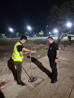 ไฟล์แนบ กปภ.สาขากาญจนดิษฐ์ ลงพื้นที่สำรวจเพื่อค้นหาท่อแตก-รั่ว โดยวิธี Step test ในพื้นที่ DMA-09-02 บริเวณซอยตาทวน ม.5,7 และ 9 ต.ดอนสัก อ.ดอนสัก จ.สุราษฎร์ธานี