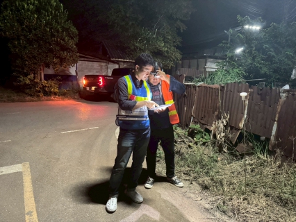 ไฟล์แนบ กปภ.สาขาท่าตะโก ดำเนินกิจกรรมสำรวจหาน้ำสูญเสียเชิงรุกสำรวจหาท่อแตก - รั่ว