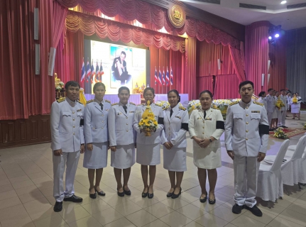 ไฟล์แนบ กปภ.ข.10 ร่วมพิธีวางพานพุ่มดอกไม้สดถวายราชสักการะ น้อมรำลึกในพระมหากรุณาธิคุณ พระบาทสมเด็จพระบรมชนกาธิเบศร มหาภูมิพลอดุลยเดชมหาราช บรมนาถบพิตร เนื่องในวันพระบิดาแห่งฝนหลวง ประจำปี 2568