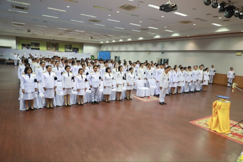 ไฟล์แนบ กปภ.สาขาขอนแก่น (พ) ร่วมพิธีวางพานพุ่มดอกไม้สดเนื่องในวันพระบิดาแห่งฝนหลวง ประจำปี 2568 