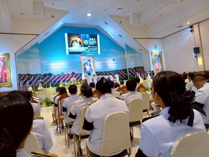 ไฟล์แนบ การประปาส่วนภูมิภาคสาขาพิจิตร เข้าร่วมพิธีงานวางพานพุ่มดอกไม้สด  เนื่องในวันพระบิดาแห่งฝนหลวง  ประจำปี 2568