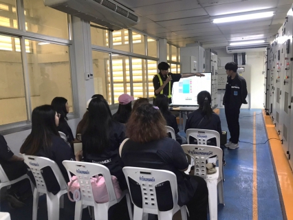 ไฟล์แนบ กปภ.สาขาพัทยา(พ)  ให้การต้อนรับนิสิตมหาวิทยาลัยเกษตรศาสตร์ เข้าศึกษาดูงานกระบวนการผลิตน้ำประปา