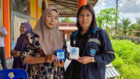 ไฟล์แนบ การประปาส่วนภูมิภาคสาขาสุไหงโก-ลก จัดกิจกรรมโครงการมุ่งมั่นเพื่อปวงชนเติมใจให้กัน ลงพื้นที่บริการประชาชนชุมชนกือบงกาแม ต.สุไหงโก-ลก อ.สุไหงโก-ลก จ.นราธิวาส