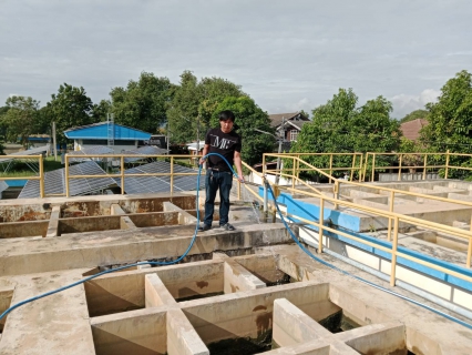 ไฟล์แนบ กปภ.สาขากาญจนบุรี ทำกิจกรรมล้างถังตกตะกอน โรงกรองน้ำขนาด 400 ลบ.ม./ชม. สถานีผลิตน้ำแม่ข่ายกาญจนบุรี