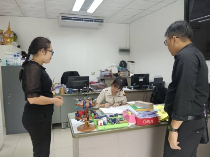 ไฟล์แนบ กปภ.สาขากาญจนบุรี ออกติดตามหนี้ค้างชำระค่าน้ำประปาของส่วนราชการ 