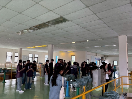 ไฟล์แนบ กปภ.สาขามหาสารคาม ต้อนรับนักศึกษาจากมหาวิทยาลัยราชภัฏมหาสารคาม ในการศึกษาดูงาน ระบบผลิตน้ำประปา ณ สถานีผลิตน้ำศูนย์ราชการ ตำบลแวงน่าง อำเภอเมือง จังหวัดมหาสารคาม 