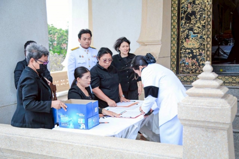 ไฟล์แนบ การประปาส่วนภูมิภาคสาขาประจวบคีรีขันธ์ ร่วมพิธีเจริญพระพุทธมนต์ถวายพระราชกุศล แด่พระบาทสมเด็จพระมงกุฎเกล้าเจ้าอยู่หัว เนื่องในโอกาสวันคล้ายวันสวรรคต 100 ปี และงานเฉลิมพระเกียรติสมเด็จพระภคินีเธอ เจ้าฟ้าเพชรรัตนราชสุดา สิริโสภาพัณณวดี เนื่องในโอกาสวันคล้ายวันประสูติครบ 100 ปี