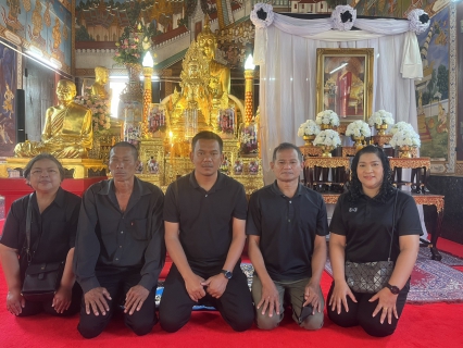 ไฟล์แนบ การประปาส่วนภูมิภาคสาขาประจวบคีรีขันธ์ ร่วมพิธีบำเพ็ญกุศลสวดพระอภิธรรม อุทิศถวายพระราชกุศลแด่สมเด็จพระนางเจ้าสิริกิติ์ พระบรมราชินีนาถ พระบรมราชชนนีพันปีหลวง ณ วัดเกาะหลัก พระอารามหลวง อำเภอเมืองประจวบคีรีขันธ์