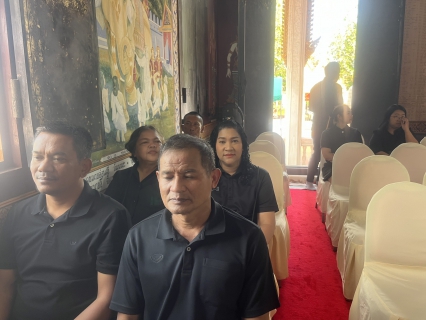 ไฟล์แนบ การประปาส่วนภูมิภาคสาขาประจวบคีรีขันธ์ ร่วมพิธีบำเพ็ญกุศลสวดพระอภิธรรม อุทิศถวายพระราชกุศลแด่สมเด็จพระนางเจ้าสิริกิติ์ พระบรมราชินีนาถ พระบรมราชชนนีพันปีหลวง ณ วัดเกาะหลัก พระอารามหลวง อำเภอเมืองประจวบคีรีขันธ์