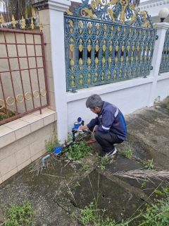 ไฟล์แนบ กปภ.สาขาภูเก็ต นำทีมลงพื้นที่ บริเวณหมู่บ้านภูเก็ตวิลล่า 3 ตำบลวิชิต อำเภอเมือง จังหวัดภูเก็ต เพื่อดำเนินการตรวจสอบคุณภาพน้ำ