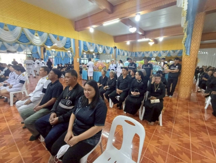 ไฟล์แนบ การประปาส่วนภูมิภาคสาขาประจวบคีรีขันธ์ ร่วมพิธีมอบเงินพระราชทานขวัญถุงและพิธีทอดผ้าป่าสมบทกองทุนแม่ของแผ่นดิน เนื่องในวันสถาปนากองทุนแม่ของแผ่นดิน ประจำปี 2568