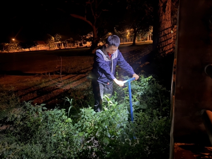 ไฟล์แนบ การประปาส่วนภูมิภาคสาขาเพชรบุรี ดำเนินกิจกรรม Step Test ค้นหาท่อแตกรั่ว พื้นที่ที่มีน้ำสูญเสียสูง