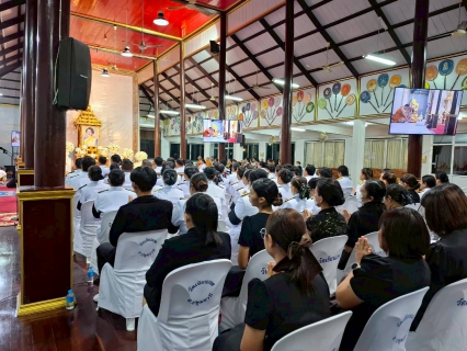 ไฟล์แนบ กปภ.สาขาธัญบุรี และ กปภ.สาขารังสิต(พ) ร่วมเป็นเจ้าภาพพร้อมมอบน้ำดื่มตราสัญลักษณ์ กปภ. ในพิธีบำเพ็ญกุศลสวดพระอภิธรรม ถวายเป็นพระราชกุศลสมเด็จพระนางเจ้าสิริกิติ์ พระบรมราชินีนาถ พระบรมราชชนนีพันปีหลวง