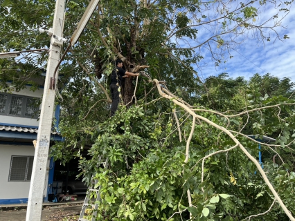 ไฟล์แนบ กปภ.สาขากาญจนบุรี ทำกิจกรรมบำรุงรักษาระบบไฟฟ้าแสงสว่างบริเวณของสถานีจ่ายน้ำเขาหัวล้านและบ้านพักพนักงาน