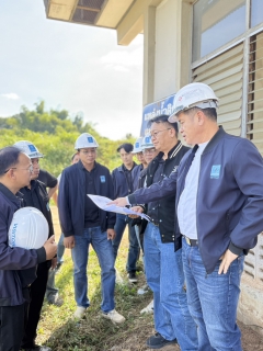 ไฟล์แนบ กปภ.ข.7 สัญจร ลงพื้นที่ตรวจเยี่ยมสถานีผลิตน้ำทรายขาว  กปภ.สาขาวังสะพุง จ.เลย