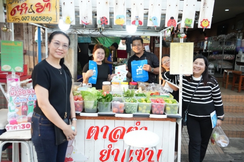 ไฟล์แนบ กลุ่มภาคีผีตาโขน  ลงพื้นที่เพิ่มผู้ใช้บริการออนไลน์  PWA Always on ถนนคนเดินเชียงคาน 