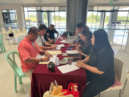 ไฟล์แนบ กปภ.สาขาบ้านฉาง ลงพื้นที่บริการรับคำร้องขอใช้น้ำประปารายใหม่ พร้อมมอบส่วนลด 15%