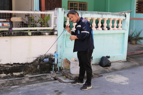 ไฟล์แนบ กปภ.สาขาปทุมธานี (พ) เดินหน้า ลดน้ำสูญเสีย เชิงรุก ออกสำรวจ ค้นหาท่อแตกรั่ว ในพื้นที่การให้บริการ เพื่อเพิ่มประสิทธิภาพด้านการให้บริการแก่ลูกค้า และลดน้ำสูญเสีย