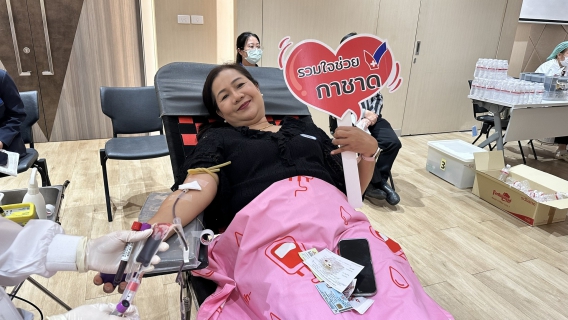 ไฟล์แนบ กปภ.สาขาสมุทรสาคร (พ) ได้เข้าร่วมกิจกรรมบริจาคโลหิต ประจำปี 2568 เพื่อช่วยเหลือผู้ป่วยที่ต้องการโลหิต