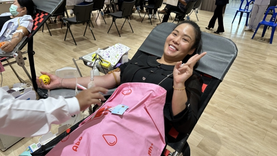 ไฟล์แนบ กปภ.สาขาสมุทรสาคร (พ) ได้เข้าร่วมกิจกรรมบริจาคโลหิต ประจำปี 2568 เพื่อช่วยเหลือผู้ป่วยที่ต้องการโลหิต