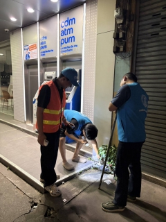 ไฟล์แนบ กปภ.สาขาฉะเชิงเทรา ดำเนินกิจกรรมเดินหน้าลดน้ำสูญเสีย ออกสำรวจหาท่อรั่วในพื้นที่ตามแผนที่ขออนุมัติคณะทำงาน WSC-B ประจำเดือน ลงสำรวจพื้นที่ DMA4, DMA5,DMA6