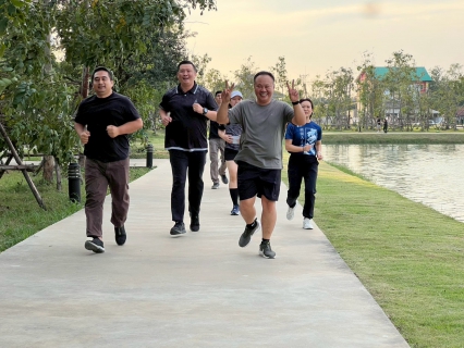 ไฟล์แนบ กปภ.สาขานครปฐม จัดกิจกรรมออกกำลังกาย วิ่งหนีหมอ ในกิจกรรมส่งเสริมสุขภาพ Sports Day x PWA  "ปลอดโรค ปลอดภัย กายใจเป็นสุข"
