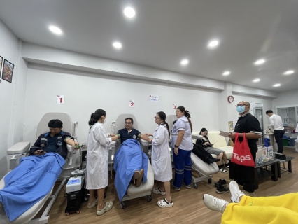 ไฟล์แนบ กปภ.สาขากาญจนบุรี ร่วมกิจกรรมบริจาคโลหิต ณ โรงพยาบาลพหลพลพยุหเสนา ในสถานการณ์ปริมาณเลือดในคลังทุกหมู่ ขาดขั้นวิกฤต