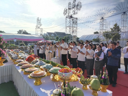 ไฟล์แนบ กปภ.สาขาขอนแก่น(พ)  ร่วมพิธีบวงสรวงสิ่งศักดิ์สิทธิ์งานเทศกาลไหมนานาชาติ ประเพณีผูกเสี่ยวเเละงานกาชาดจังหวัดขอนแก่น ประจำปี 2568 (จุดที่ 3) 