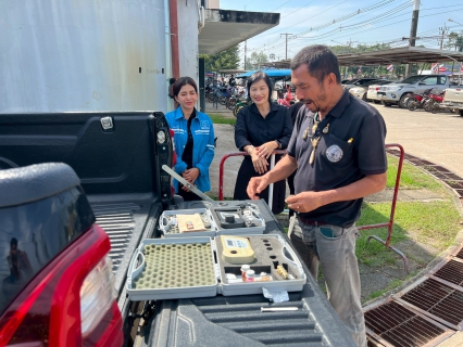 ไฟล์แนบ การประปาส่วนภูมิภาคสาขาคลองท่อม ตรวจสอบคุณภาพน้ำ ในพื้นที่ ตำบลคลองท่อมใต้ อำเภอคลองท่อม จังหวัดกระบี่