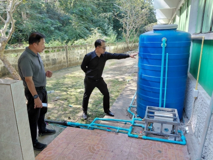 ไฟล์แนบ การประปาส่วนภูมิภาคสาขาปากท่อ  ให้บริการตรวจสอบท่อภายในและแก้ไขระบบประปาภายในโรงเรียนบ้านเขาย้อย