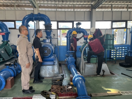 ไฟล์แนบ กปภ.สาขากาญจนบุรี ทำกิจกรรมบำรุงรักษา, ตรวจสอบเครื่องจักรและอุปกรณ์ทั้งระบบผลิต เพื่อเตรียมความพร้อมใช้งานตลอดเวลา