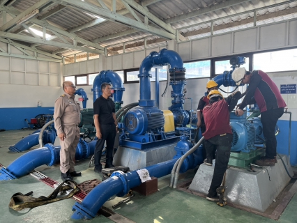 ไฟล์แนบ กปภ.สาขากาญจนบุรี ทำกิจกรรมบำรุงรักษา, ตรวจสอบเครื่องจักรและอุปกรณ์ทั้งระบบผลิต เพื่อเตรียมความพร้อมใช้งานตลอดเวลา