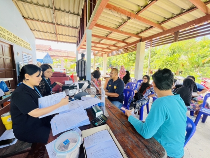 ไฟล์แนบ การประปาส่วนภูมิภาคสาขากระบี่ "จัดกิจกรรม โครงการเติมใจให้กัน มุ่งมั่น เพื่อปวงชน" ออกหน่วยบริการรับชำระค่าติดตั้งประปาใหม่ ณ ที่ทำการผู้ใหญ่บ้าน หมู่ 6 ตำบลตลิ่งชัน อำเภอเหนือคลอง จังหวัดกระบี่