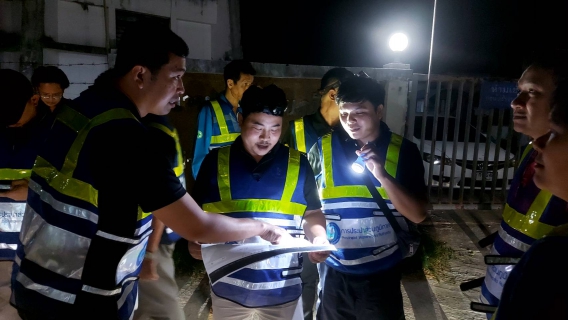 ไฟล์แนบ การประปาส่วนภูมิภาคสาขามหาสารคาม ทำการออกสำรวจหาท่อแตก-รั่ว โดยวิธีการ Passive Control (DMA10) ต.โคกพระ อ.กันทรวิชัย จ.มหาสารคาม