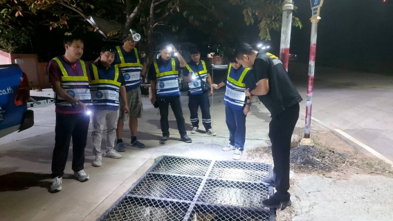 ไฟล์แนบ การประปาส่วนภูมิภาคสาขามหาสารคาม ทำการออกสำรวจหาท่อแตก-รั่ว โดยวิธีการ Passive Control (DMA10) ต.โคกพระ อ.กันทรวิชัย จ.มหาสารคาม