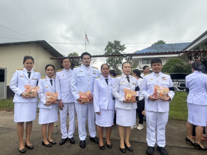 ไฟล์แนบ กปภ.สาขาหลังสวน เข้าร่วมกิจกรรมเนื่องในวันคล้ายวันพระบรมราชสมภพพระบาทสมเด็จพระบรมชนกาธิเบศรมหาภูมิพลอดุลยเดชมหาราชบรมนาถบพิตร วันชาติ และวันพ่อแห่งชาติ 5 ธันวาคม 2568 