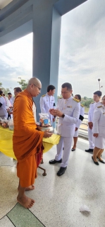 ไฟล์แนบ  กปภ.สาขาบ้านโป่ง เข้าร่วมพิธีทำบุญถวายพระราชกุศล และพิธีวางพานพุ่มดอกไม้ถวายราชสักการะ เนื่องในวันคล้ายวันพระบรมราชสมภพ พระบาทสมเด็จพระบรมชนกาธิเบศร มหาภูมิพลอดุลยเดชมหาราช บรมนาถบพิตร และวันพ่อแห่งชาติ 5 ธันวาคม 2568