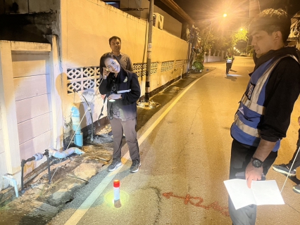 ไฟล์แนบ การประปาส่วนภูมิภาคสาขาน้ำพองทำการออกสำรวจหาท่อแตก-รั่ว (Passive Leak control) ในพื้นที่ DMA05 (หินกอง)