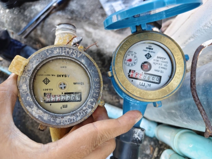 ไฟล์แนบ ลูกค้าปลื้ม! "มิสเตอร์ประปา" กำแพงเพชร บริการฉับไว แก้ปัญหามาตรน้ำชำรุดในวันเดียว