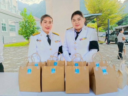 ไฟล์แนบ การประปาส่วนภูมิภาคสาขาพังงา ร่วมพิธีเจริญพระพุทธมนต์ทำบุญตักบาตรและร่วมวางพานพุ่มดอกไม้สดถวายราชสักการะ