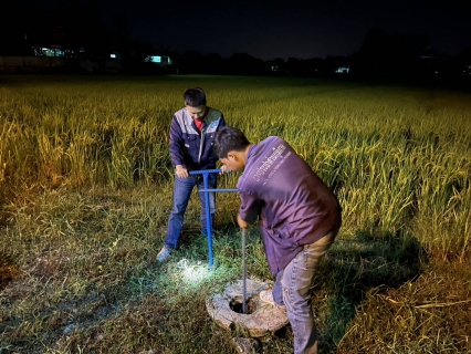 ไฟล์แนบ การประปาส่วนภูมิภาคสาขาเพชรบุรี ดำเนินกิจกรรม Step Test ค้นหาท่อแตกรั่ว พื้นที่ที่มีน้ำสูญเสียสูง